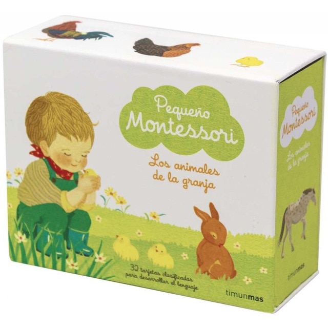 Pequeño montessori. Los animales de la granja