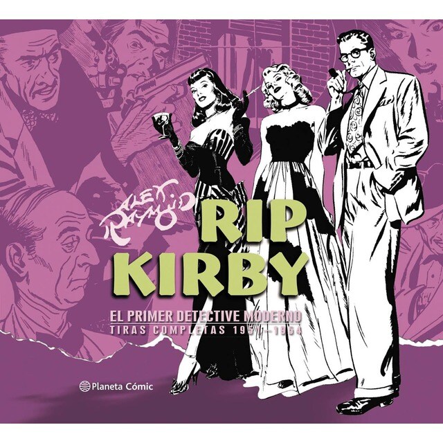 Rip Kirby de Alex Raymond nº 03/04: El primer detective moderno. Tiras completas 1951-1954 (Tapa dura)