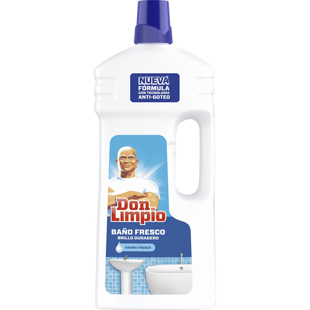 Lasting Shine bathroom cleaner fresh scent bottle 1,3 l · DON LIMPIO