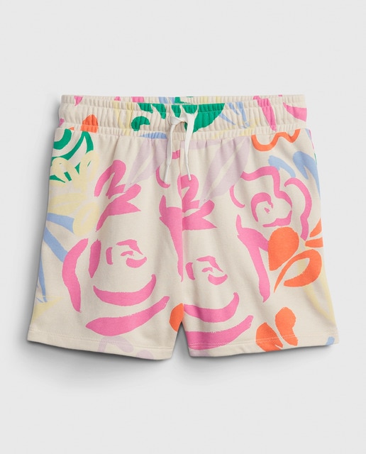 Short de niña de cintura alta