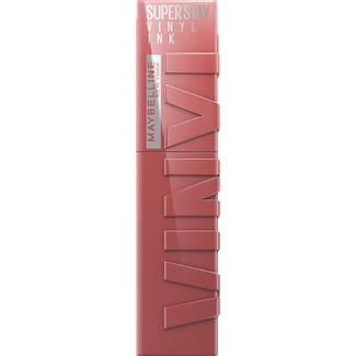 MAYBELLINE barra de labios líquida permanente SuperStay Vinyl Ink 35 Cheeky 1 unidad
