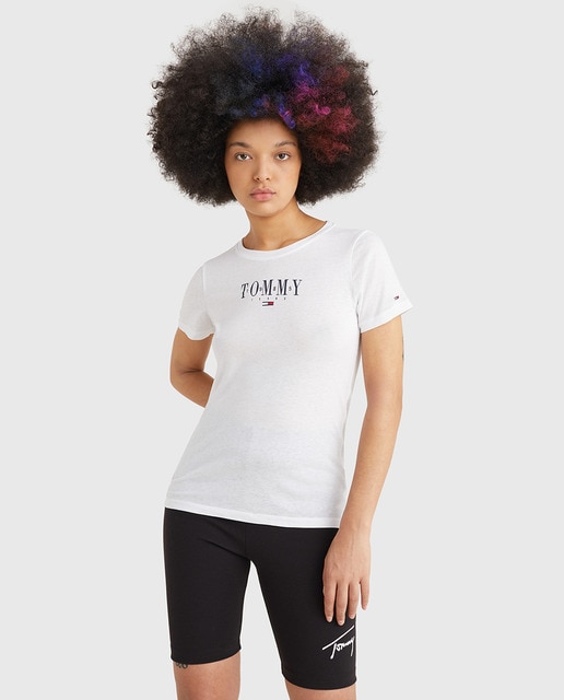 nike womens metallic logo crew neck tee