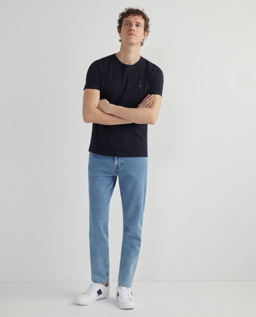 medium wash jeans for men