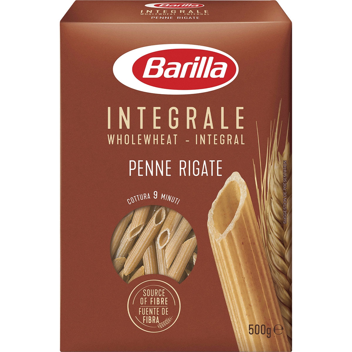 Penne Rigate Integral Macarrones Caja 500 G · Barilla · Supermercado El Corte Inglés