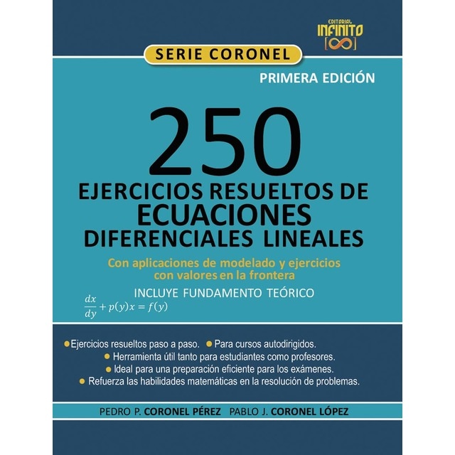 250 Ejercicios resueltos de ecuaciones diferenciales lineales