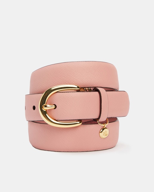 ralph lauren pink belt