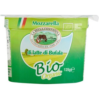 La Bella Contadina Mozzarella di Bufala Biológica embalagem 125 g