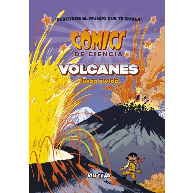 COMICS DE CIENCIA. VOLCANES: FUEGO Y VIDA (Tapa dura)