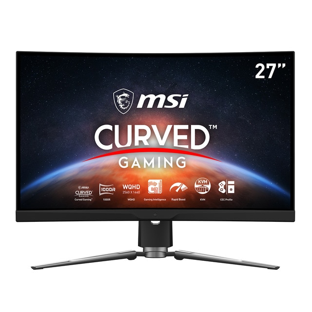 Monitor Gaming curvo MSI MPG Artymis 273CQR, 165 Hz, 69 cm (27
