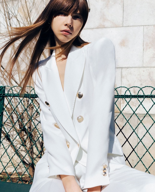 Jacket with shoulder pads · Women's fashion · El Corte Inglés