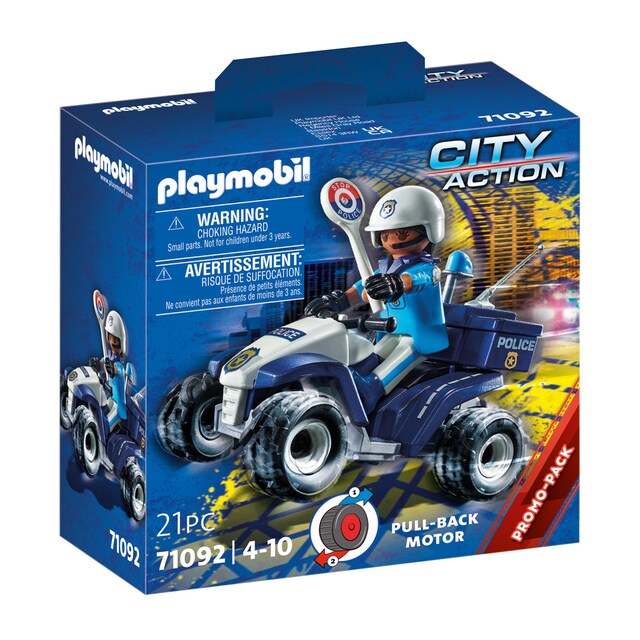 Policía - Speed Quad Playmobil City Action