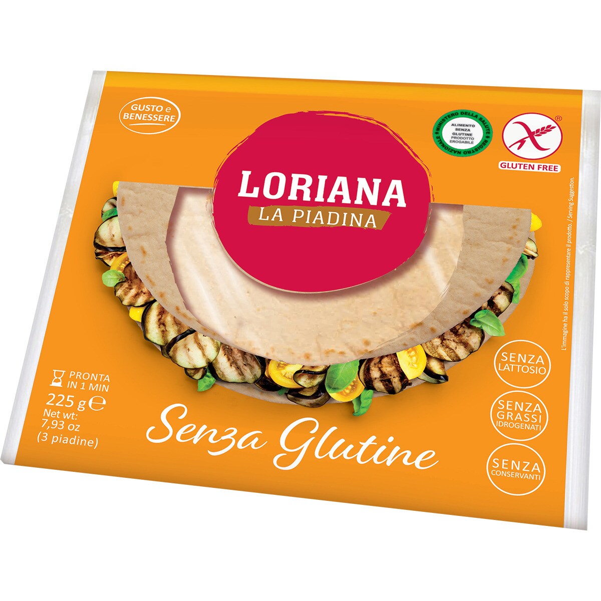 Comprar La Piadina wraps sin gluten y sin lactosa paquete 225 g