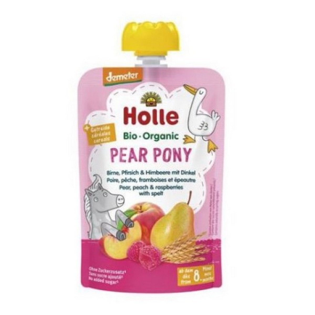 Imagem 0 de Smoothie de Pêra, Pêssego e Framboesa com Espelta 8M - 100 g