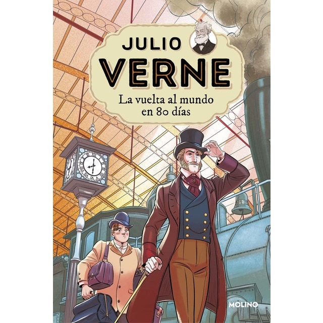 La vuelta al mundo en 80 días (edición actualizada, ilustrada y adaptada)  (Tapa dura)