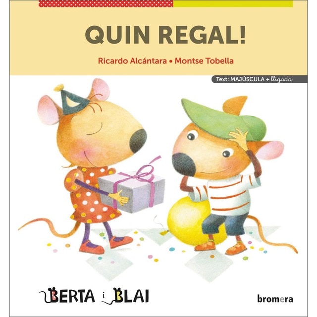 Quin regal! (majúscules + lligada)