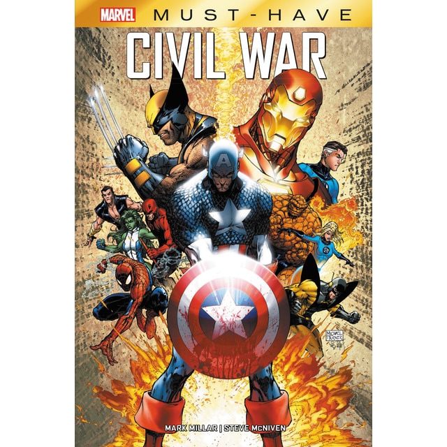 Marvel must have civil war  (Tapa dura)