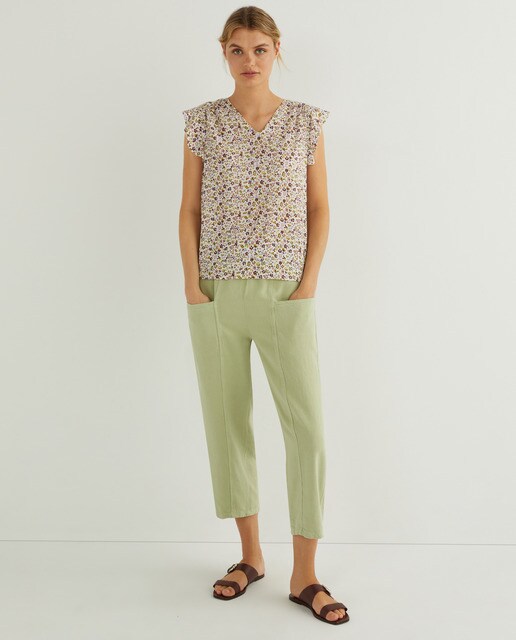 cropped trousers · Women's fashion 