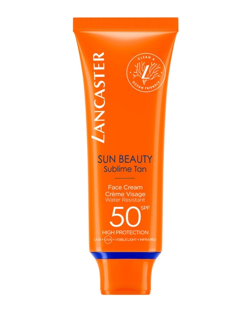 Crema Protector Solar Sun Beauty Face Cream SPF50 50 ml Lancaster