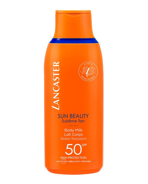 Leche Protector Solar Sun Beauty Body Milk SPF50 175 ml Lancaster