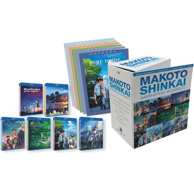 Makoto Shinkai Snimation Sorks (Blu-Ray + Libro)