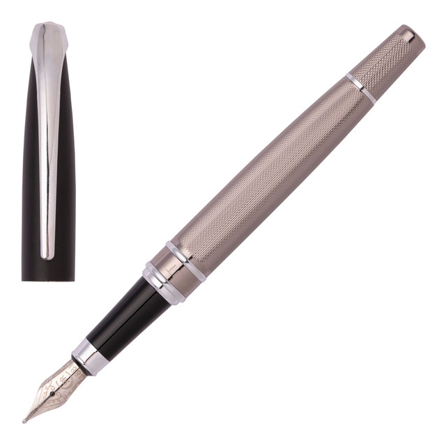 Pluma Estilográfica Abbey Diamond Cerruti 1881 Gun.