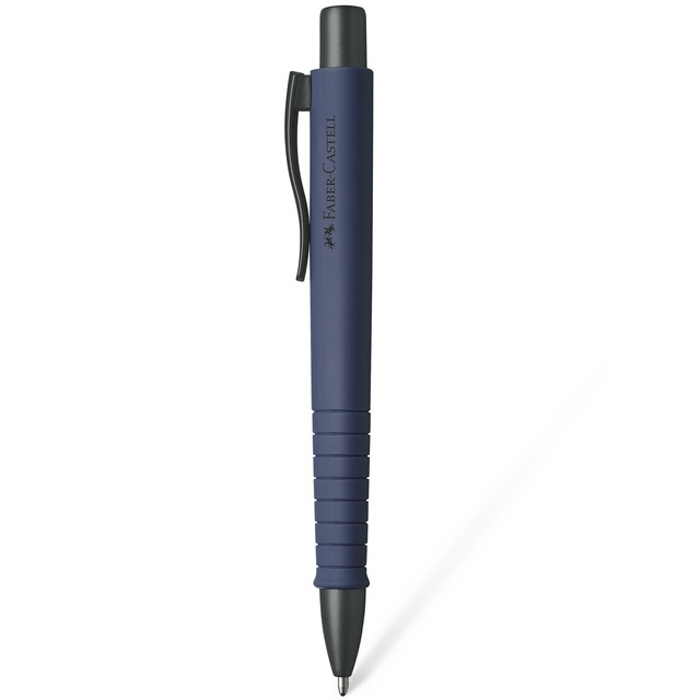 Bolígrafo Poly Ball Urban XB Faber-Castell azul marino.