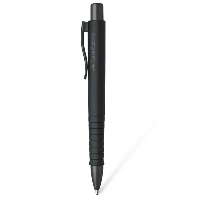 Bolígrafo Poly Ball Urban XB Faber-Castell negro.