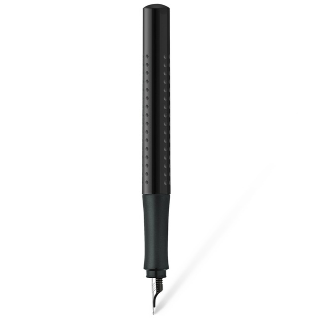 Estilográfica Faber-Castell Grip 2010 HARMONY Trazo M Negro.