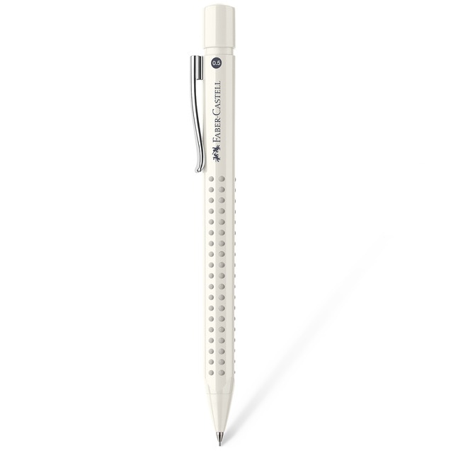 Portaminas Faber-Castell Grip 2010 HARMONY 0,5mm Blanco.