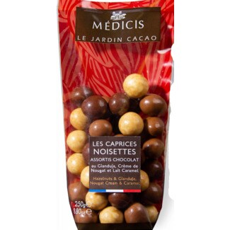 Medicis Ovos de Chocolate Sortido com Avelã embalagem 200 g