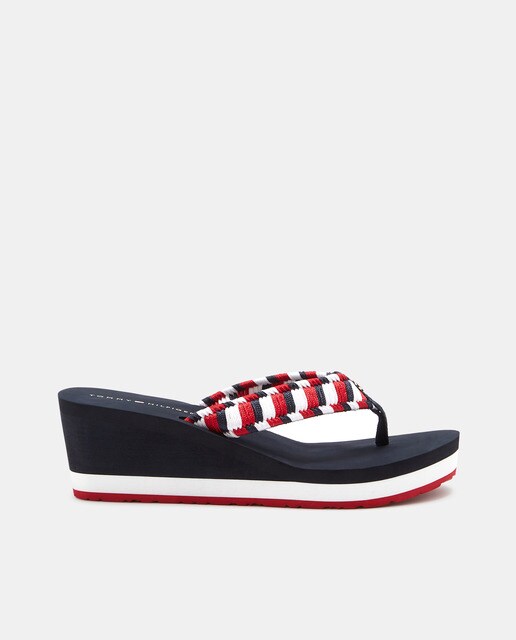 navy blue tommy hilfiger sandals