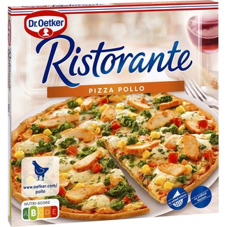 DR.OETKER RISTORANTE pizza de pollo estuche 355 g