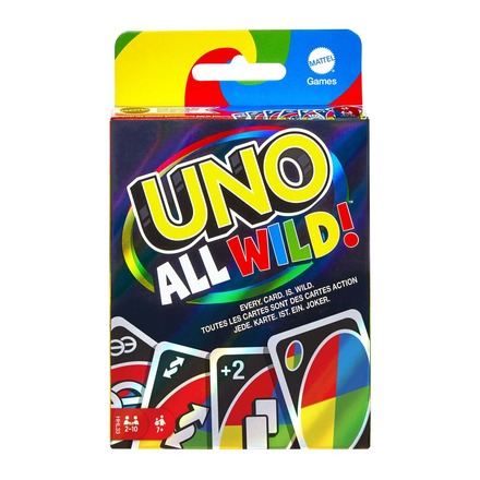 Juego de cartas UNO All Wild! Mattel Games