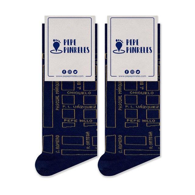 Calcetines Pepe Pinreles Plano Feria Sevilla.