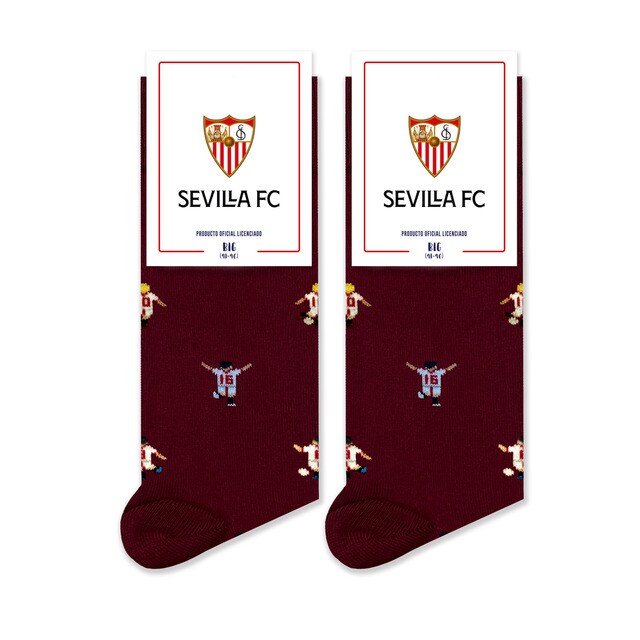 Calcetines Oficiales del Sevilla Fútbol Club Pepe Pinreles Jugadores.