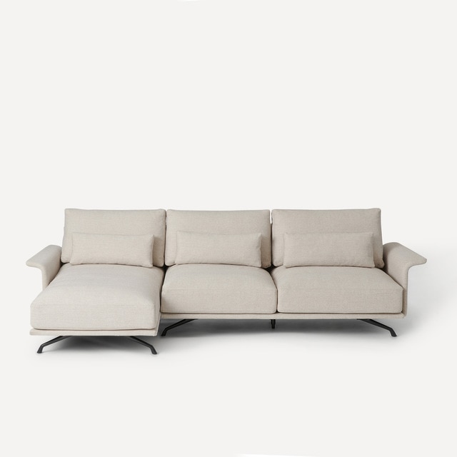 Sofá con chaiselongue izquierdo con tejido Iberica 310 cm Samara El Corte Inglés