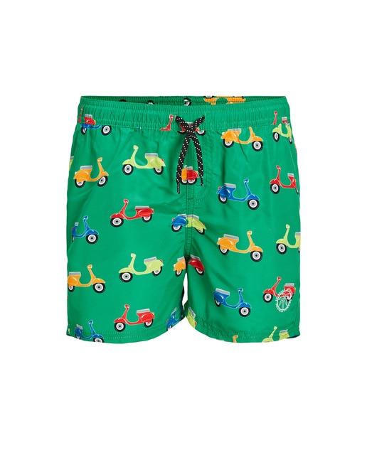 Bañador de niño con cordón multicolor