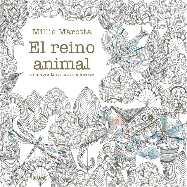 Reino animal: Una aventura para colorear (Tapa blanda con solapas)