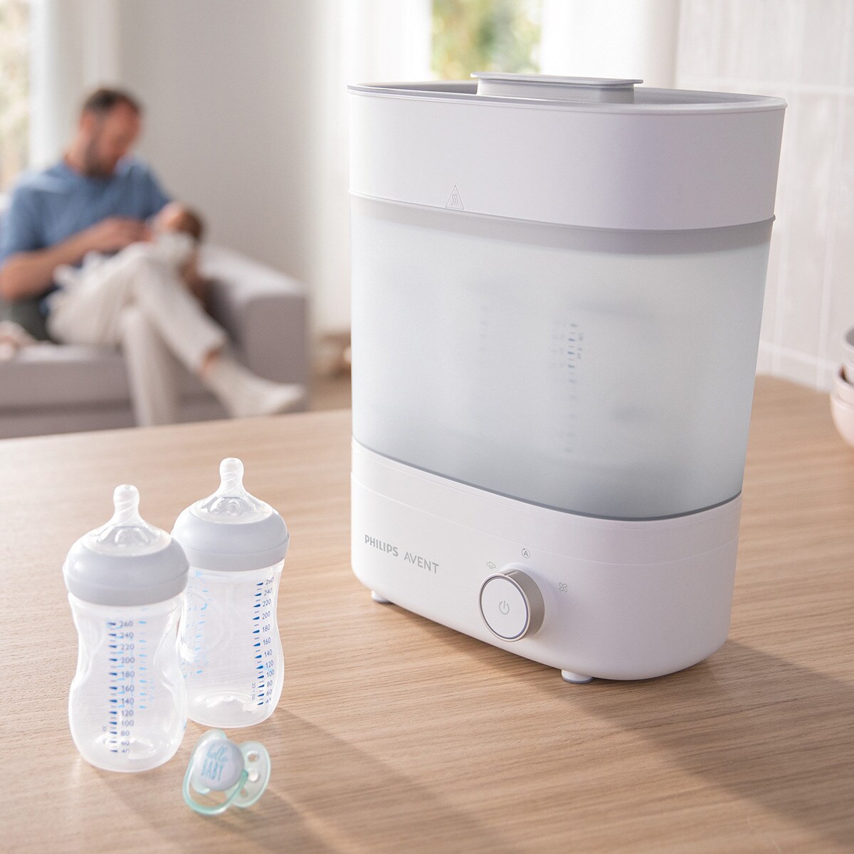 Esterilizador Philips Avent com Secador de Biberões - Branco Branco-2