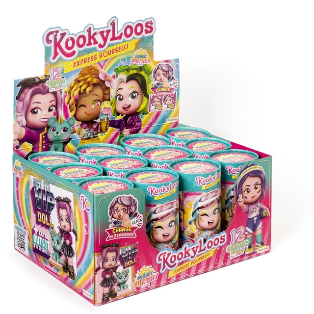 KookyLoos - Boneca coleccionável Sunday Funday com acessórios de