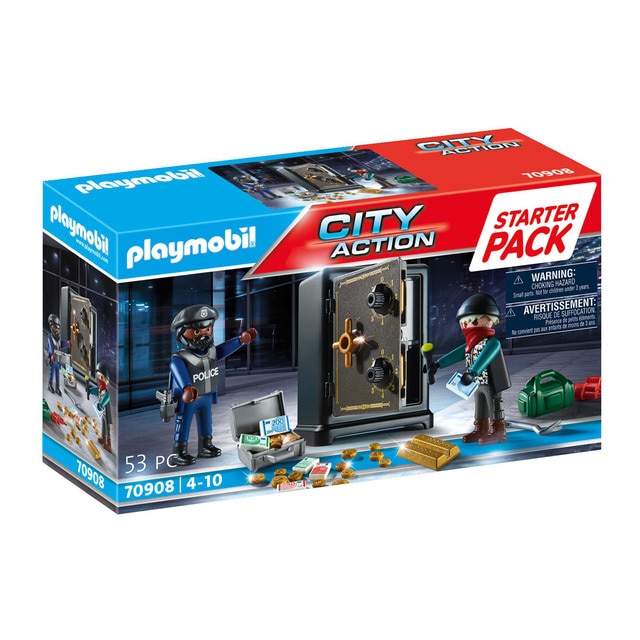 Starter Pack Caja Fuerte Playmobil City Action Playmobil El Corte Ingles