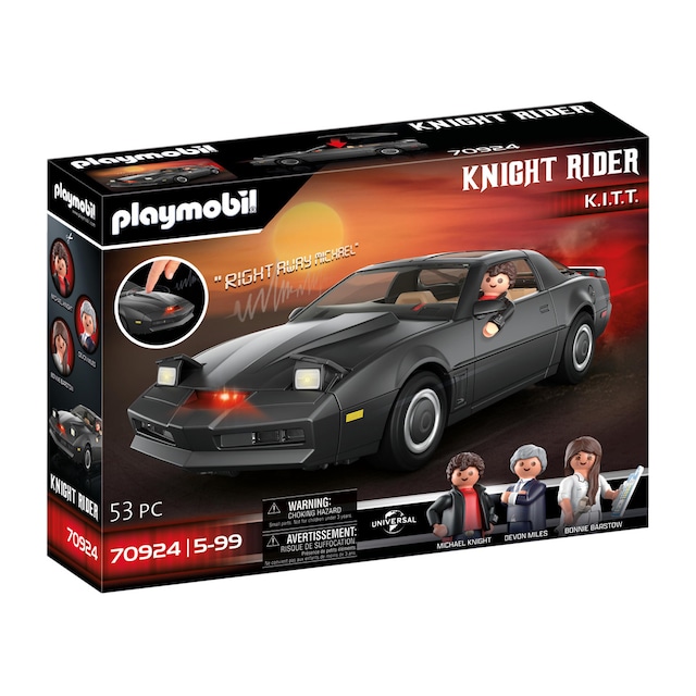 El coche fantástico Playmobil Knight Rider