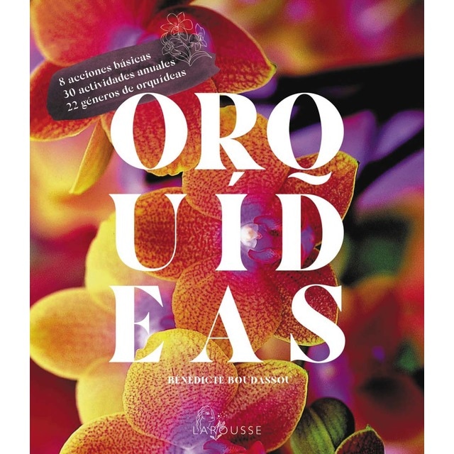 Orquídeas (Tapa blanda con solapas)