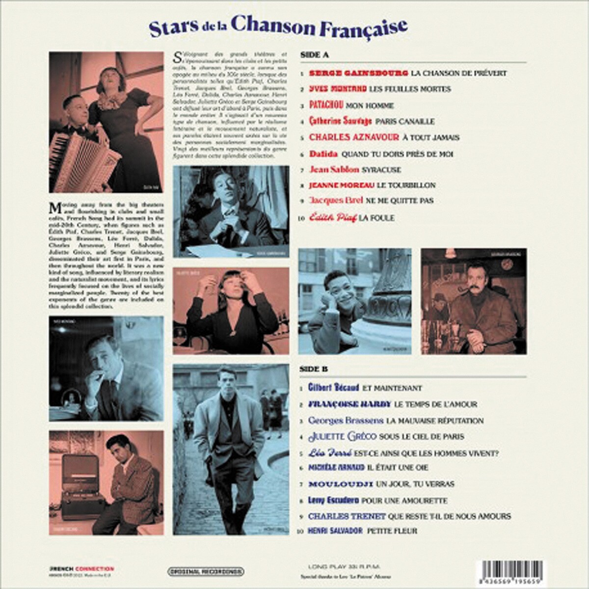 Stars de la Chanson Française (LP-Vinil) 2