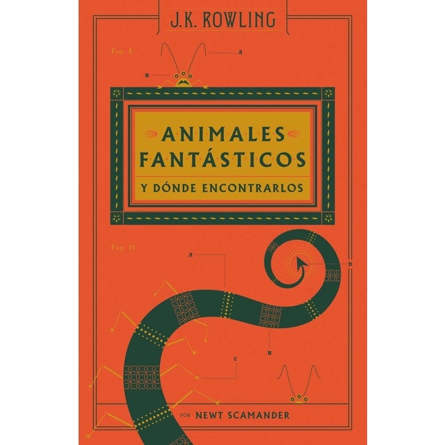 Animales fantásticos y dónde encontrarlos (Un libro de la biblioteca de Hogwarts)  (Tapa dura)