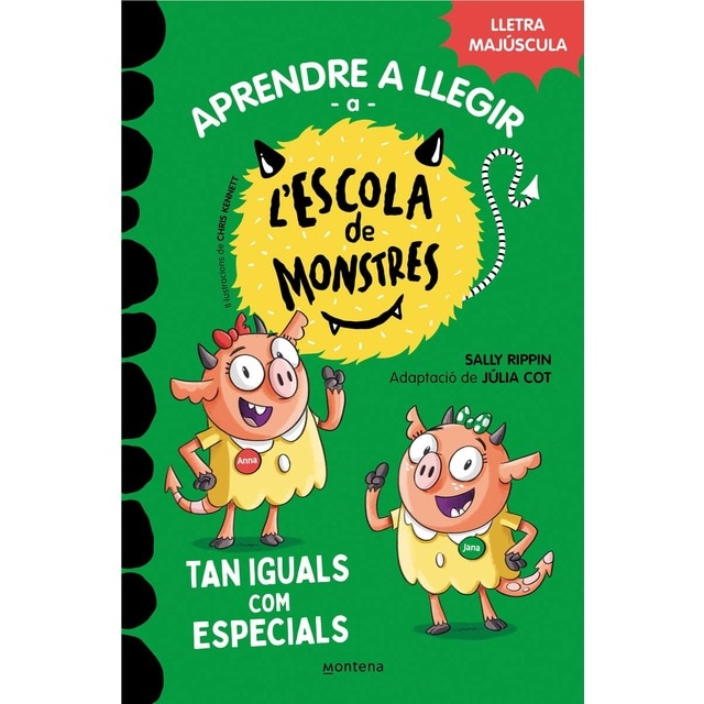 Aprendre a llegir a l'Escola de Monstres 3 - Tan iguals com especials: Amb lletra MAJÚSCULA (llibres per a nens a partir de 5 anys) (Tapa blanda)