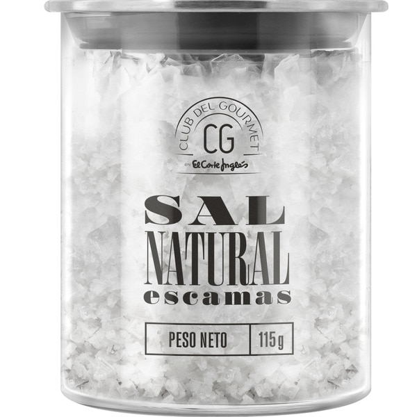 natural salt flakes jar 115 g