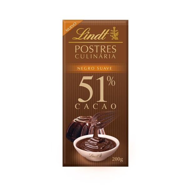 Chocolate de Culinária Posters com 51% de Cacau tablete 200 g