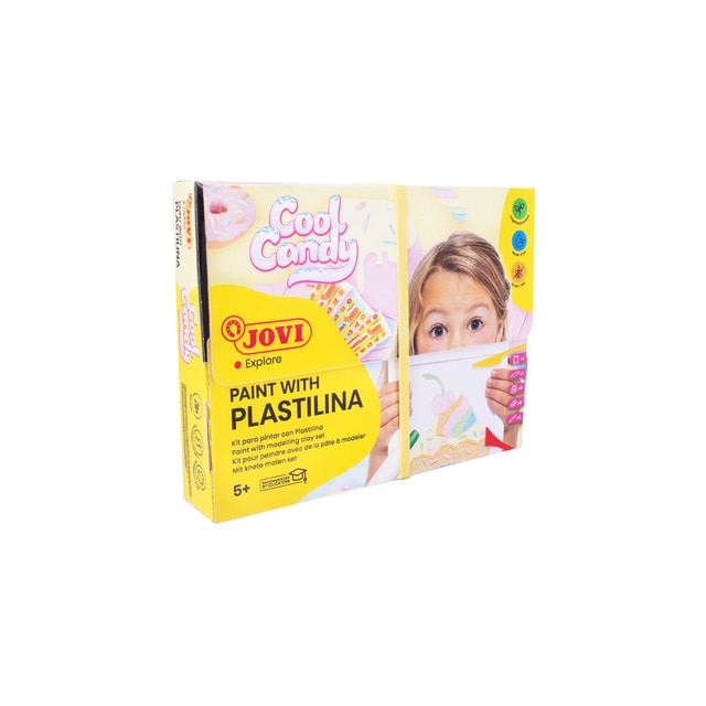Kits Temáticos para Pintar con Plastilina Cool Candy Jovi.