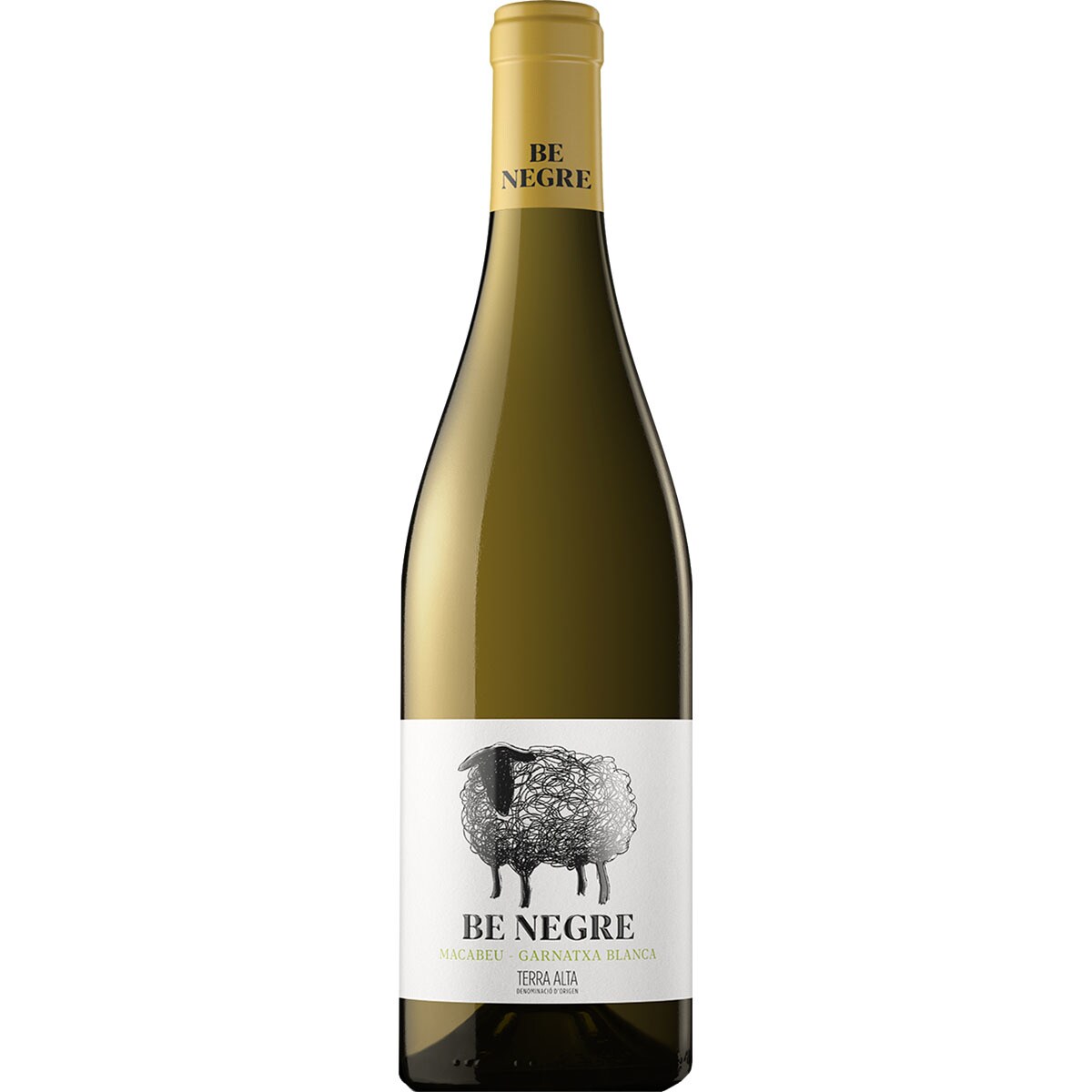 Garnacha blanca macabeo white wine DO Terra Alta bottle 75 cl · BE